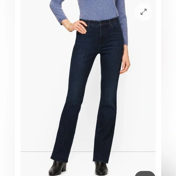 Talbots Barely Boot Jeans - Picture 1 of 8